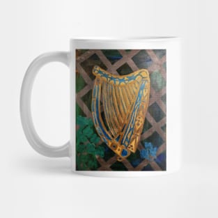 Painting I did of a Irish harp Mug